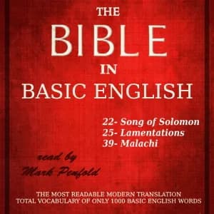 Bible (BBE) 22, 25, 39: Song of Solomon, Lamentations, Malachi